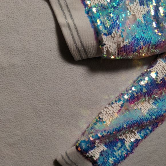 Girls Rainbow Star Sequins Jacket in size 6 by Truly Me Sara Sara - Picture 13 of 15